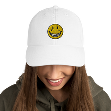 Load image into Gallery viewer, SMILIEY EMBROIDERED CAHMPION DAD HAT