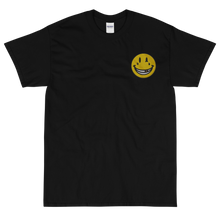 Load image into Gallery viewer, EMBROIDERED SMILEY T